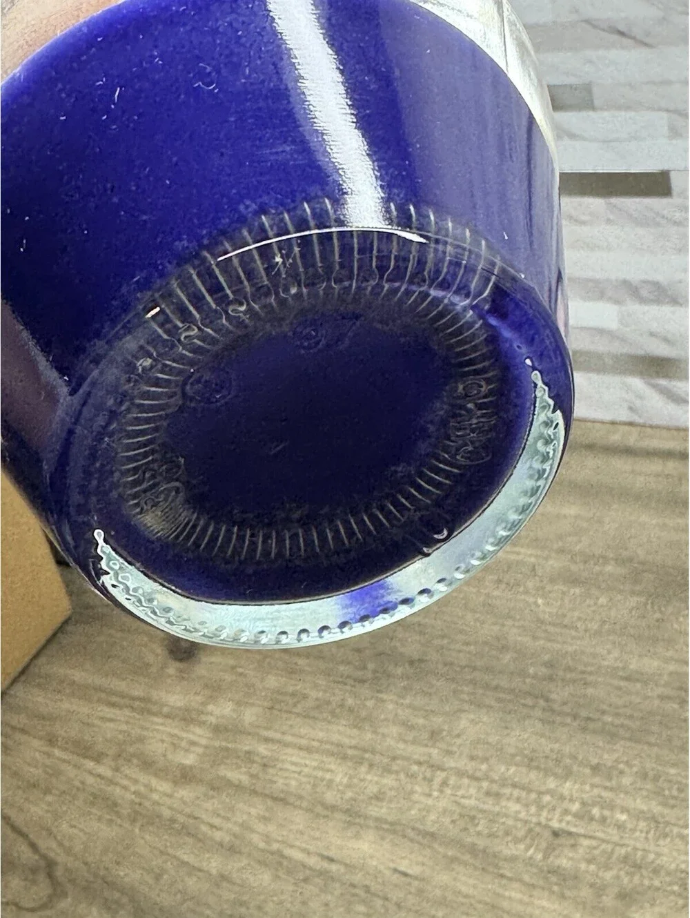 Vintage 1997 LAVA LITE Midnight 8409 Lava Lamp Purple Lava & Clear Liquid W Box